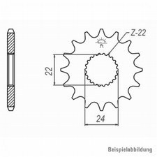 Ritzel vorne 17 Zähne Aprilia