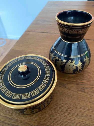 Vase und dose neofitou - vase,