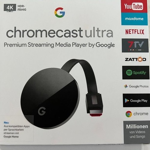 Neu google chromecast - chromecast, 4k