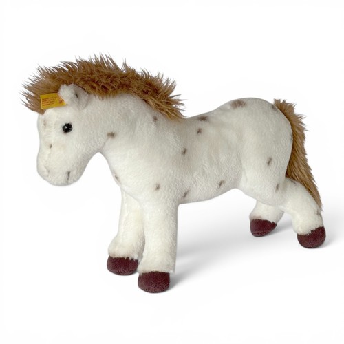 Steiff pferd weiß beige - weiß,