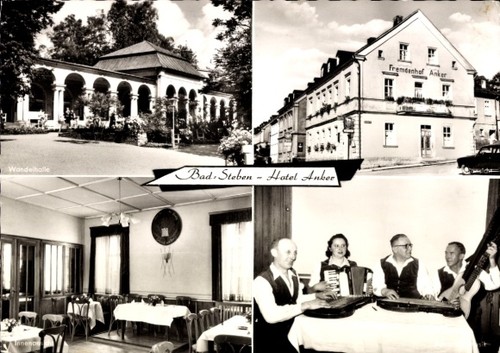 Bad steben oberfranken - ak,