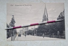 Alte Postkarte AK Kiel Schleswig-Holstein Knooperweg mit Jacobikirche...