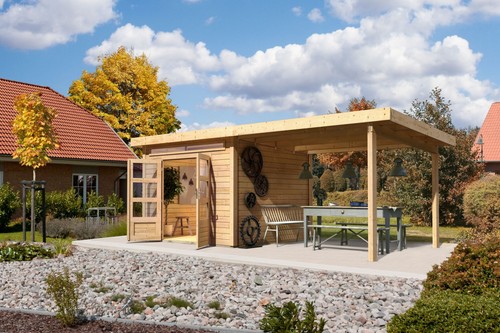 Gartenhaus holz 28mm - holz,