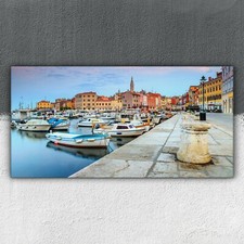 Altstadt in der kroatischen Landschaft 100x50 Leinwand Wandbilder XXL Canvas