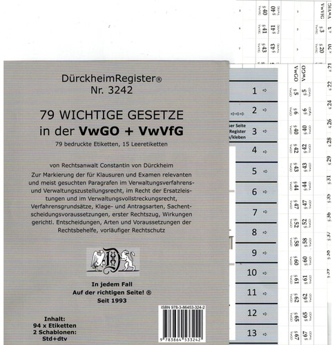 Dürckheimregister vwgo - dürckheimregister®,