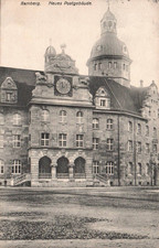 AK Bamberg Neues Postgebäude