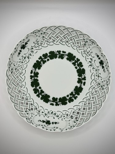 Meissen gitterteller grünes - meissen,