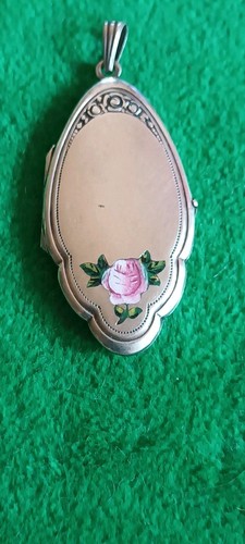 Jugendstil medaillon anhänger - jugendstil,