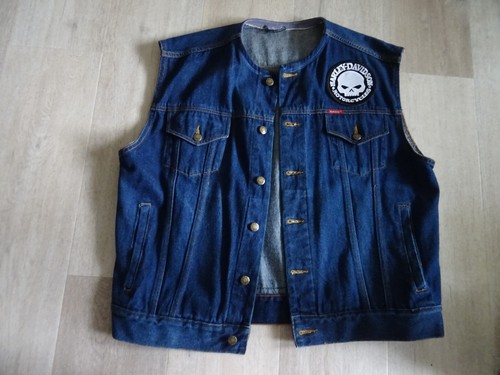 Biker jeans weste 52 - weste,, gr.52