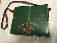 sehr seltene antike Botanisiertrommel außergewöhnliche Form