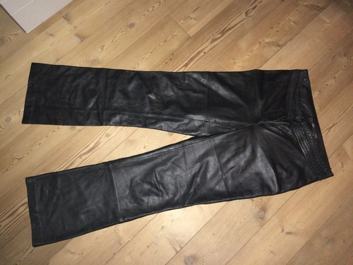 Lederhose tcm lang schwarz - lederhose, "tcm"