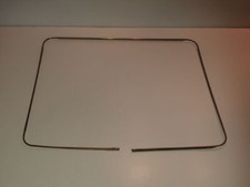 Zierleiste (Gehäuse) OHNE Mittelstück aus Grundig 1004W - Röhrenradio Ersatzteil