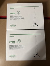 10 Original Vorwerk FP100 Filtertüten Staubsaugerbeutel Kobold VB100
