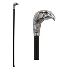 Gehstock mit griffmotiv adler - mit,