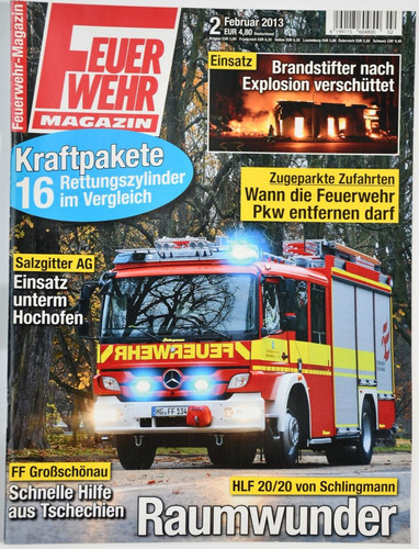 Feuerwehr magazin februar - februar, 2013