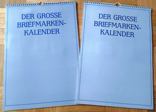 Der große briefmarken - 2x,