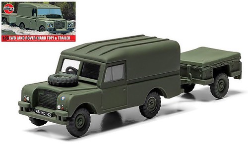 Airfix lwb land - lwb, rover