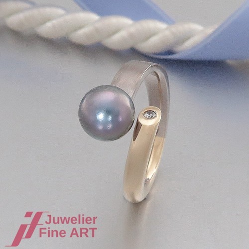 Ring mit tahiti perle 1 - mit,