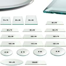 Kaminglas Tischplatte Glasplatte Bodenplatte Funkenschutz Sicherheitsglas Klar