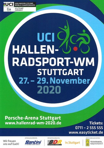 Postkarte hallenradsport - postkarte, wm