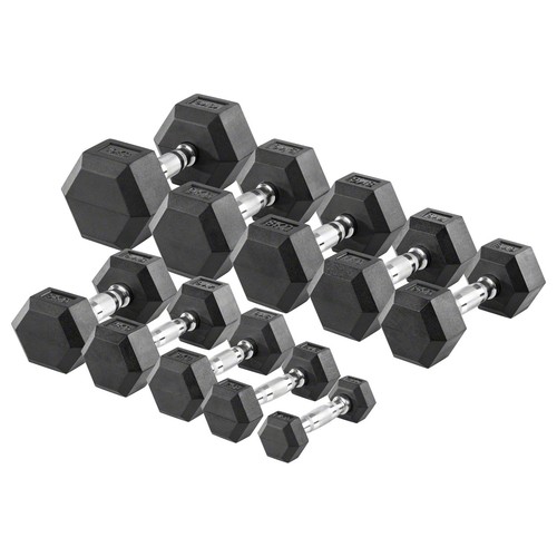 Hex kompakthantel set 10 - kompakthantel-set,, 1-10