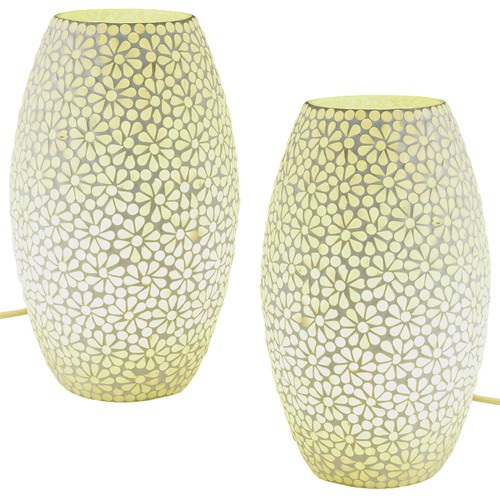 2er set boho deko tischlampe - 2er,