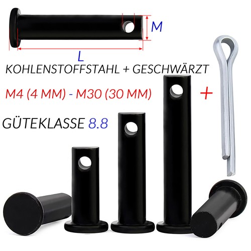 4mm 5mm 6mm 30mm steckbolzen - 4mm,