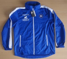 NEU: KSC Karlsruher SC REGEN JACKE! MACRON! Kollektion der 3. Mannschaft! Gr XXL