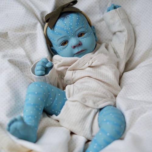 48cm avatar reborn puppe - reborn,