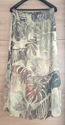 Heine chiffon maxirock - maxirock, m