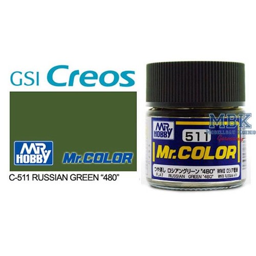 Gunze gsc511 russian green 4bo - russian,
