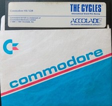THE CYCLES - Diskette - C64 -