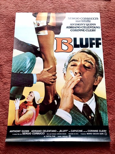 Bluff kinoplakat poster - bluff,