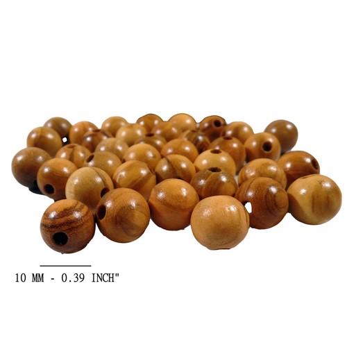 Olivenholz perlen 0 39 - 10, 0,39
