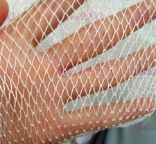 Weißes nylon seidennetz - weißes,