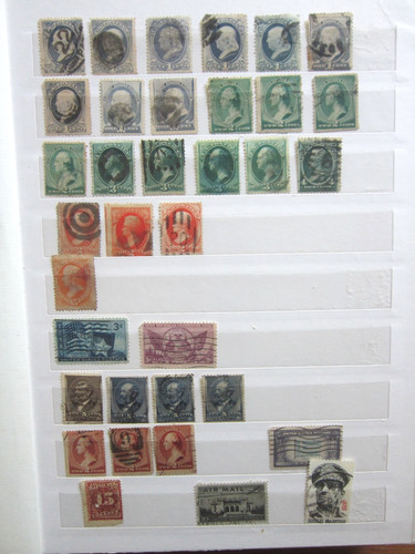 Usa briefmarken album aus - briefmarken,
