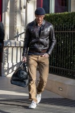 David Beckham Stylish Paris