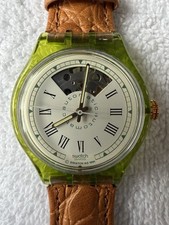Sehr schöne Swatch Automatic Uhr Model SAG 100 / Gran Via von 1991 *TOP*