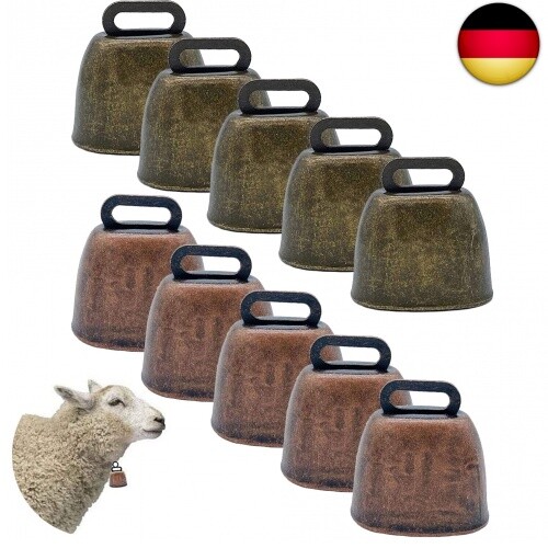 10pcs kuhglocke klein - kuhglocke,