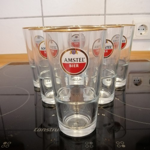 Amstel bierglas 25 - 6x, 0,25