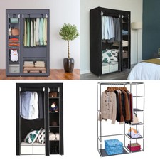 Stoff Kleiderschrank