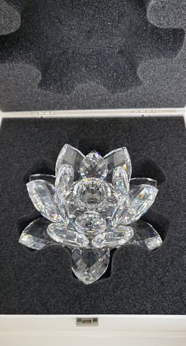 Swarovski seerose kerzenhalter - seerose,