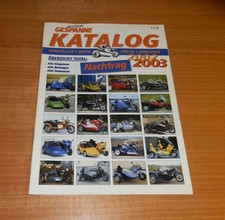 Motorrad Gespanne Katalog