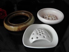 3 Blumensteckschalen Steckring