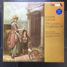 Joseph Haydn The London Symphonies 4 NEAR MINT ace of diamonds Vinyl LP