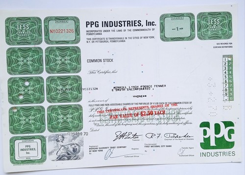 Alte aktie ppg - aktie, industries