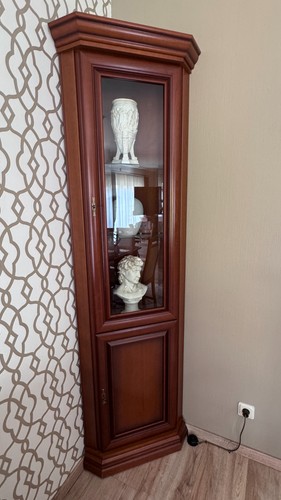 Eckvitrine vitrinenschrank - eckvitrine,