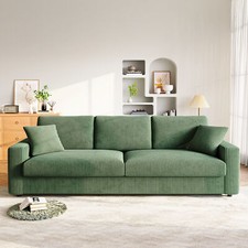 256x89x88cm sofa corduroy - 256x89x88cm,