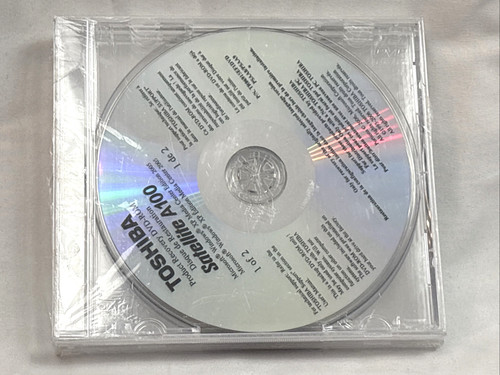Toshiba product recovery dvd - toshiba,