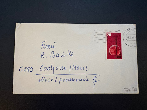 Ddr brief jahre deutscher - ddr,